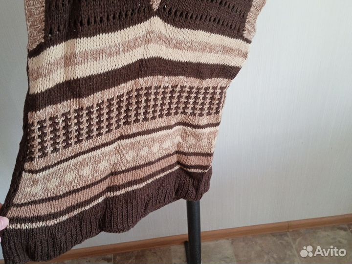 Самовязанный жилет