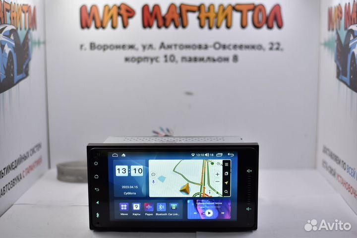 Магнитола Toyota 200x100 android 2/32гб DSP