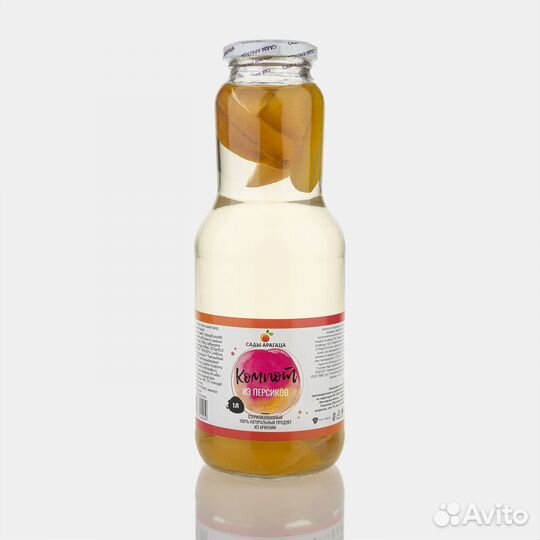 Компот из Персиков Сады Арагаца 1л Сады Арагаца