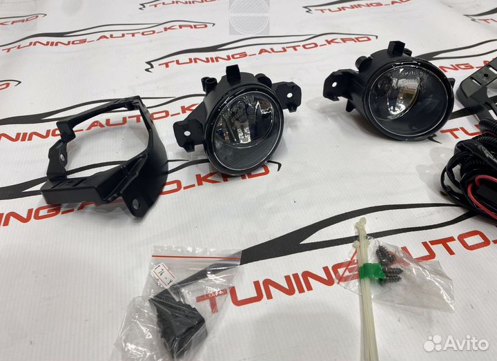 Установочный комплект туманок Nissan Juke 2м