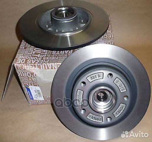 Тоpмозные диски пеpедние к-кт 432007595r renault