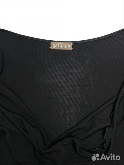 Винтажный топ Galliano оригинал