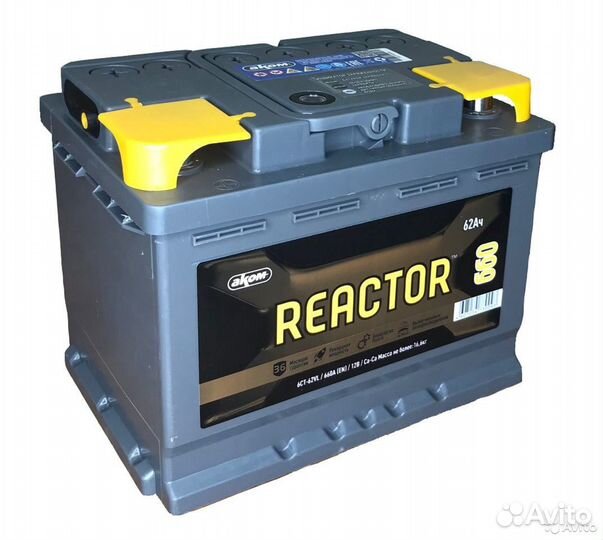 Аккумулятор Аком Реактор 62