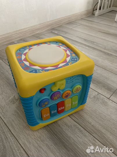 Развивающий кубик BabyGo свет звук