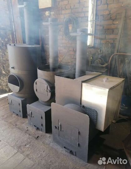 Банная печь на 3 помещения