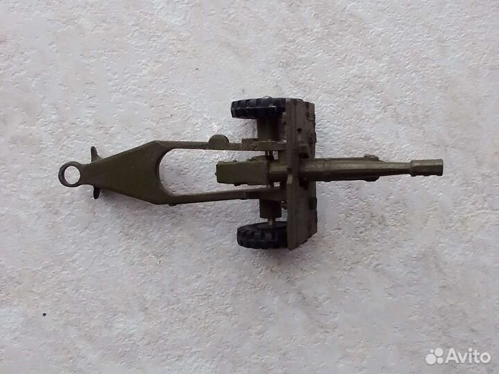 Игрушка пушка СССР металл