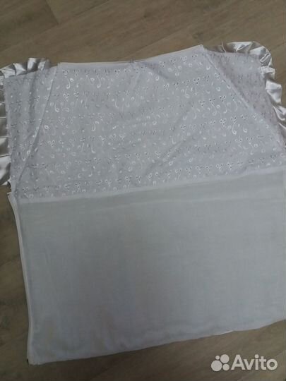 Конверт на выписку новорожденных белый