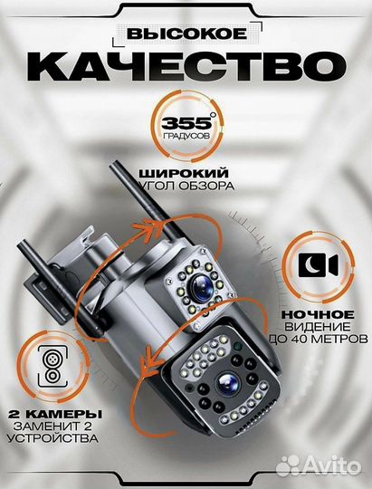 Камера видеонаблюдения уличная от сим-карты 4 g