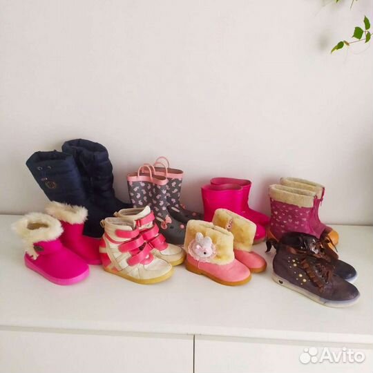 Обувь для девочки 4-8лет
