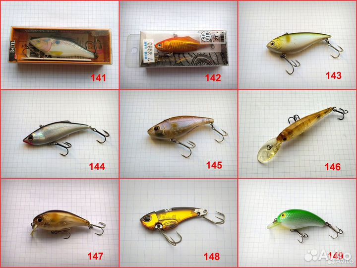 Воблер блесна для форели, щуки, окуня, судака