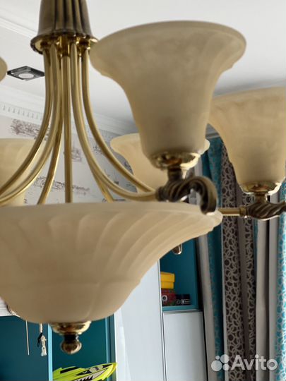 Люстра Муранское стекло (Италия)