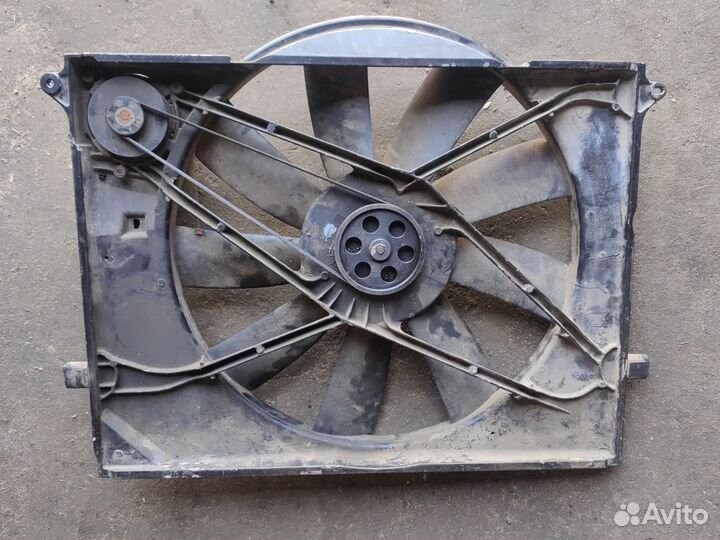 Вентилятор охлаждения Mercedes w220