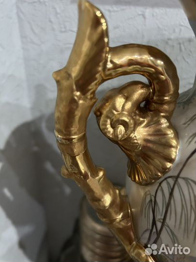 Парные вазы старый париж. Стиль Шинуазри