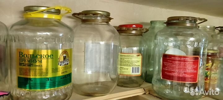 Банки стеклянные
