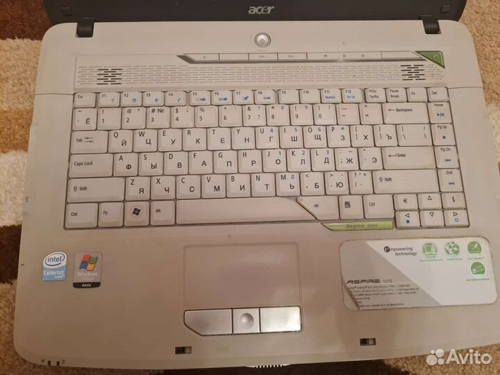 Ноутбук acer aspire 5315