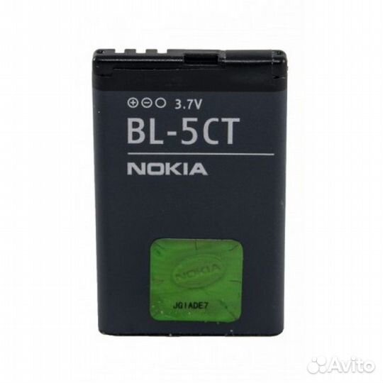 Батарея BAT АКБ Nokia 5220 / 3720 BL-5CT 3.9Wh 3.7