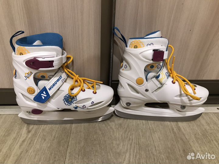 Коньки раздвижные Nordway 30-33