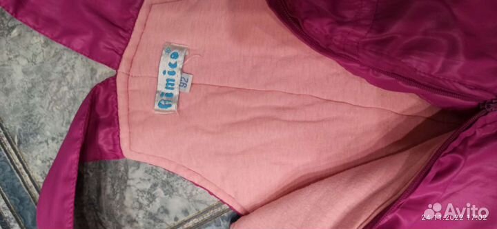 Комбинезон для девочки весна, осень 86-92