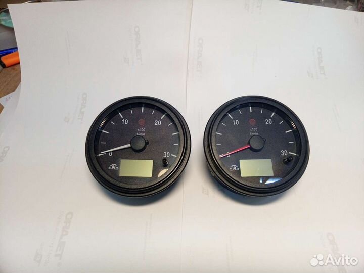 Тахометр электронный унивесальный, Ф 100мм