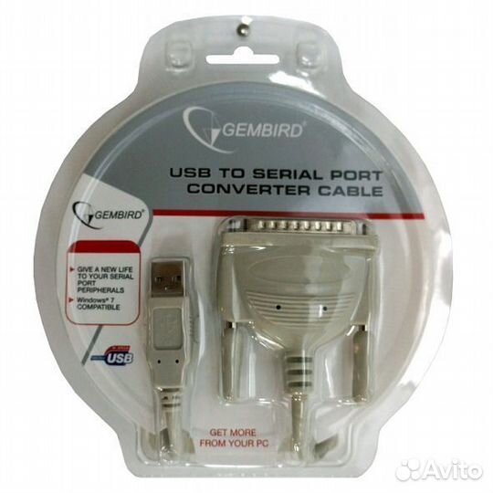 Конверторы USB в COM DB25M лот 2 шт