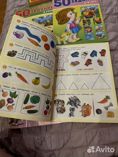 Развивающие задания для детей от 3 до 5 лет