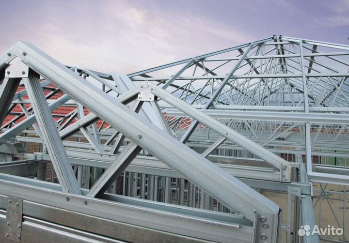 Фермы. Двухшарнирная портальная ферма