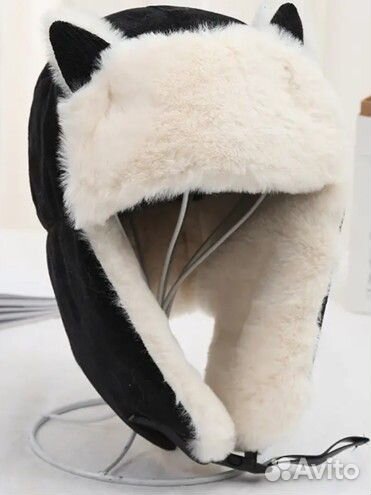 Шапка с ушками