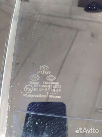 Стекло заднее правое Хендай Акцент