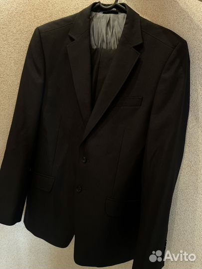Черный костюм мужской (44)