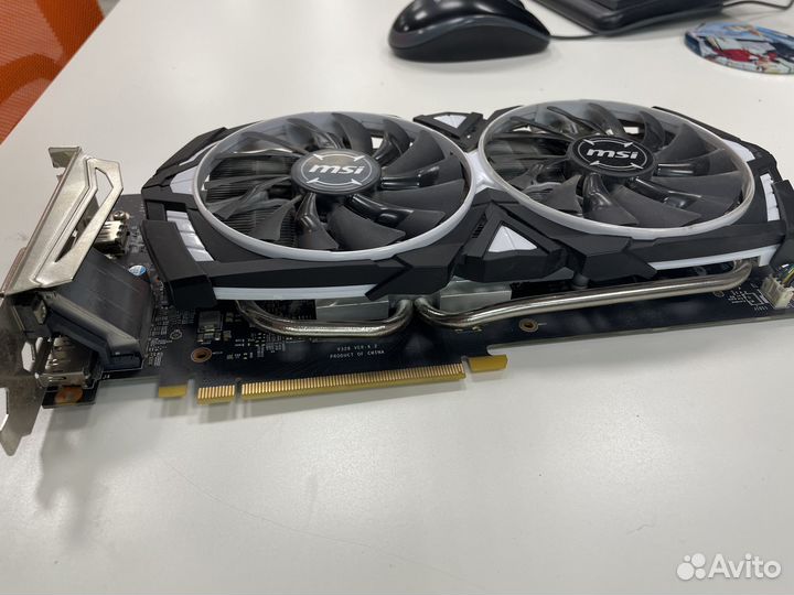 Игровая видеокарта VR-ready MSI Armor GTX 1060 3Gb