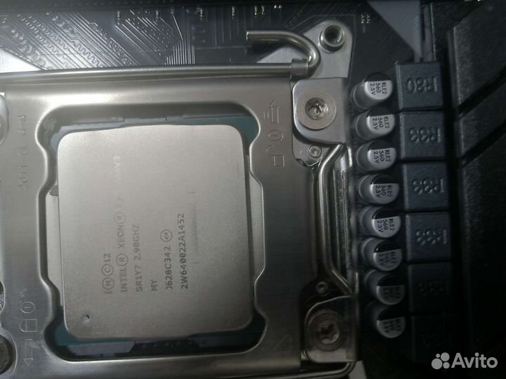 Материнская плата lga 2011 v3 с процессором