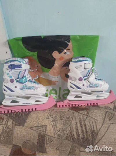 Коньки детские раздвижные
