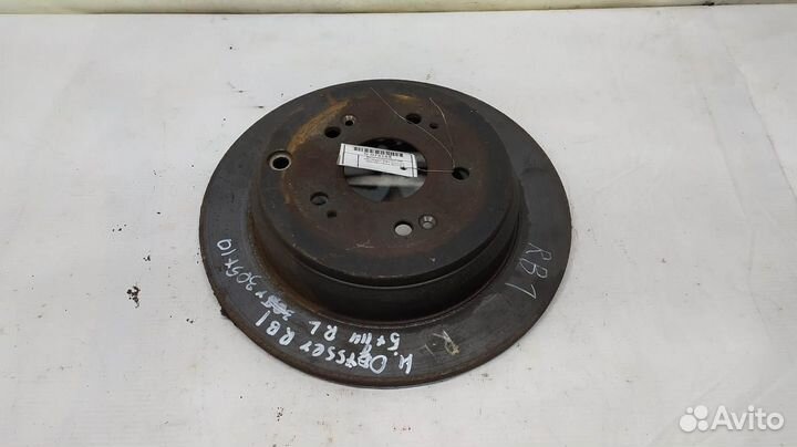 Диск тормозной honda odyssey RB1 задний 305х40х10м