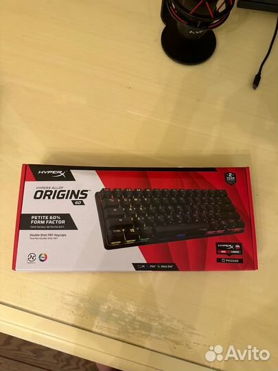 Клавиатура hyperx alloy origins 60