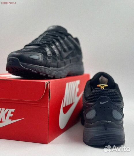 Черные кроссовки Nike P-6000 для стиля и комфорта