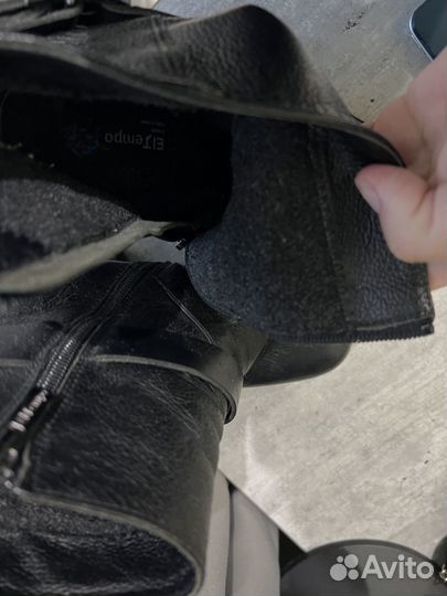 Ботильоны натуральная кожа 37