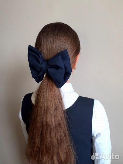 Школьный бант для волос