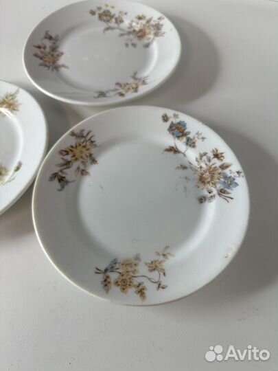 Тарелка кузнецовский фарфор