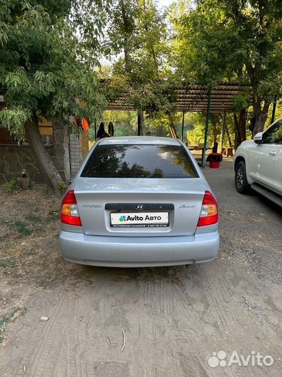 Hyundai Accent 1.5 AT, 2004, 400 000 км