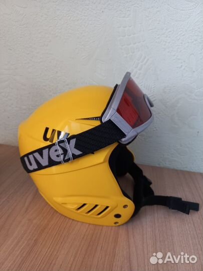 Шлем горнолыжный детский Uvex, 51-52 см, XXS