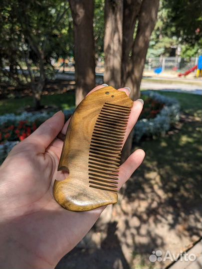 Расческа гребешок из сандала