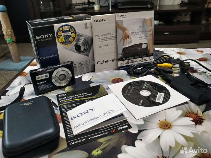 Фотоаппарат цифровой sony Cyber-shot DSC-W330