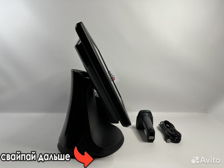 Pos моноблок + касса атол и сканер под iiko