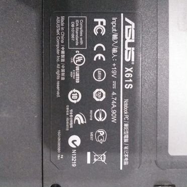 Ноутбук asus X61sl