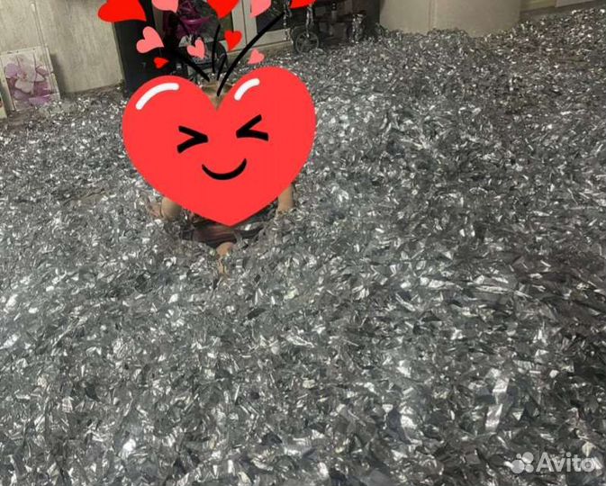 Серебряное шоу. Серебряная дискотека. Фольга