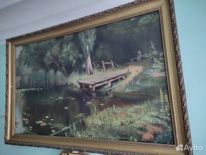 Картина маслом на холсте 