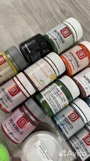 Красители и глитеры для бомбочек и мыла