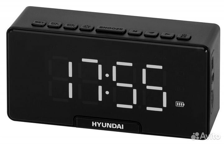 Будильник часы колонка Hyundai Hyundai H-RCL400 LE