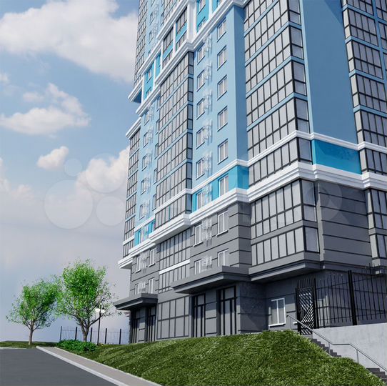 3-к. квартира, 98,1 м², 10/22 эт.