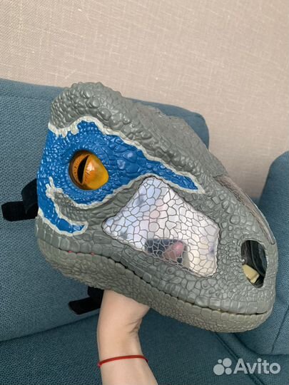 Маска динозавр jurassic world